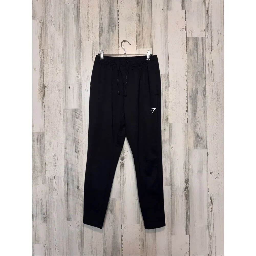 Gymshark Black Training Joggers Womens Size Small S Tapered Sweatpants Athletic